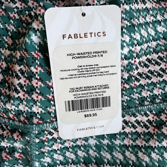 Fabletics Define PowerHold High-Waisted 7/8 Leggings NWT - Picture 2 of 3